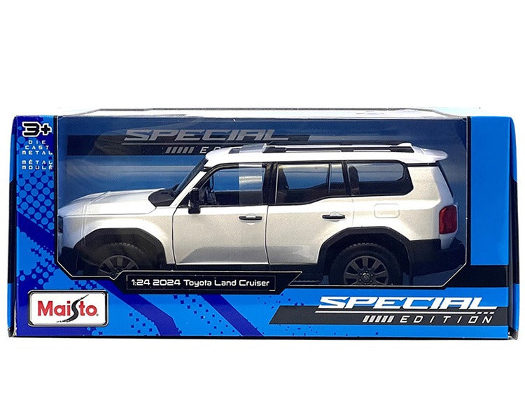 Maisto 32924 Special Edition 2024 Toyota Land Cruiser 1:24 Pearl White