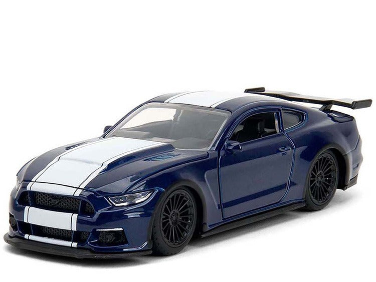 Jada 34447 Fast & Furious F9 2016 Ford Mustang GT 1:32 Blue with White Stripe