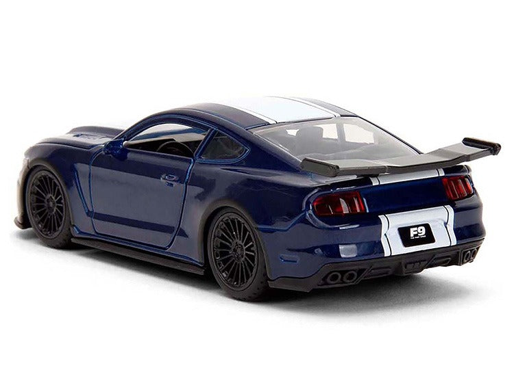 Jada 34447 Fast & Furious F9 2016 Ford Mustang GT 1:32 Blue with White Stripe