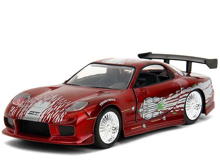Jada 35400 Fast & Furious Dom’s Mazda RX-7 1:32 Candy Red