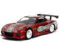 Jada 35400 Fast & Furious Dom’s Mazda RX-7 1:32 Candy Red