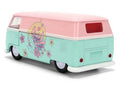 Jada 36358 Disney’s Stitch 1961 VW Volkswagen Bus Angel Theme 1:32 Light Pink / Teal
