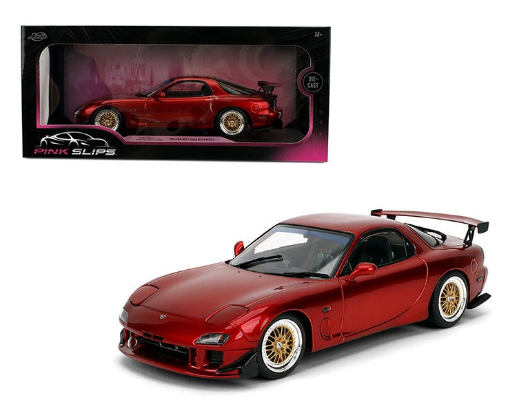 Jada 36471 Pink Slips Mazda RX-7 Type RS (FD3S) 1:18 Red