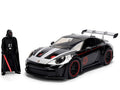 Jada 36477 Star Wars Porsche 911 GT3 RS (992) 1:24 with Darth Vader Figure Black