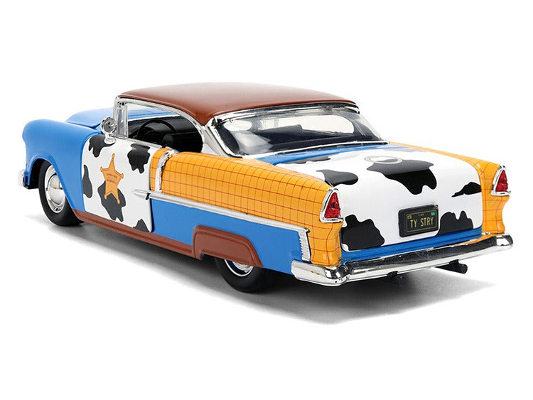 Jada 3430 Disney Pixar Toy Story 1955 Chevy Bel Air 1:24 with Woody Figure