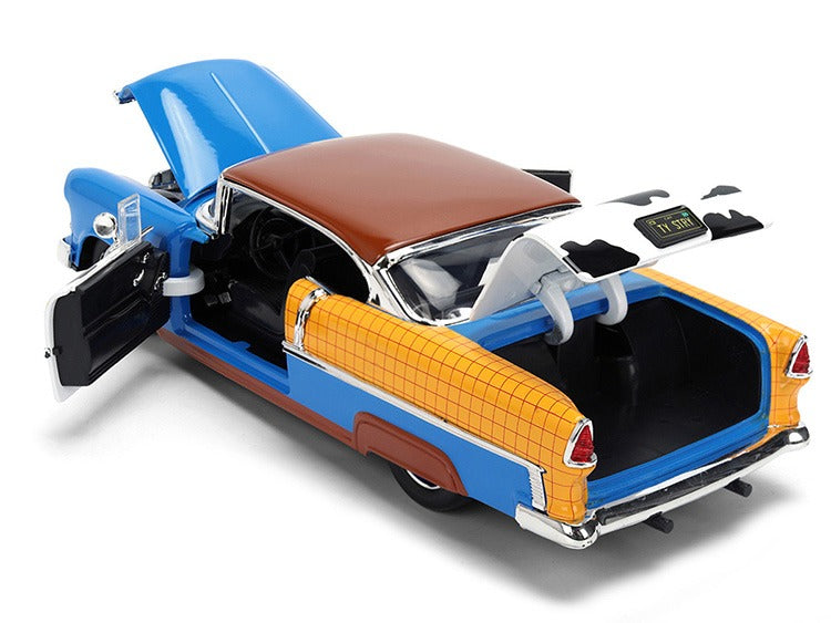 Jada 3430 Disney Pixar Toy Story 1955 Chevy Bel Air 1:24 with Woody Figure