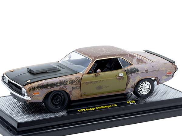 M2 Machines 40300 138 A 1970 Dodge Challenger T/A 1:24 Rusted