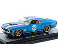 M2 Machines 40300 142 B 1970 Ford Mustang Sportroof Custom 1:24 Blue