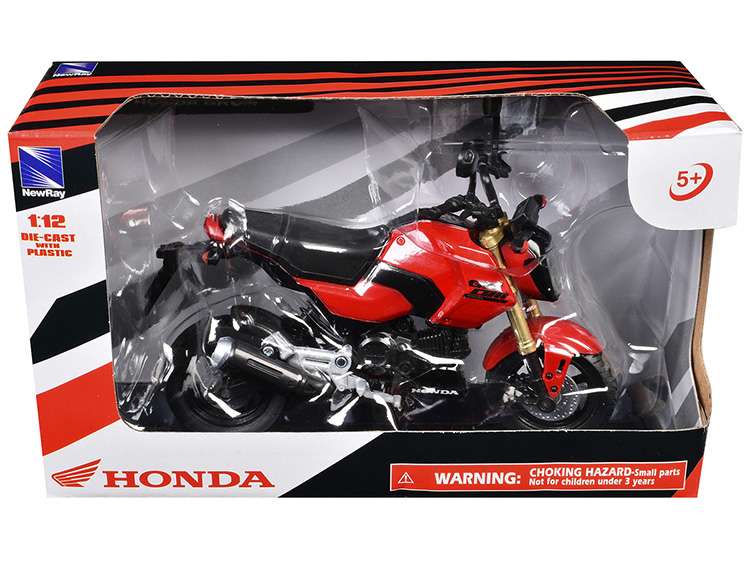 New Ray 58503 A Honda GROM 1:12 Red / Black