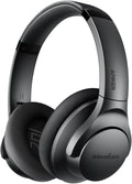Soundcore - Audífonos híbridos modelo Anker Life Q20 inalámbricos, con cancelación de ruido, con tiempo de reproducción de 40 horas, audio de alta resolución, graves profundos, almohadillas de espuma viscoelástica y diadema