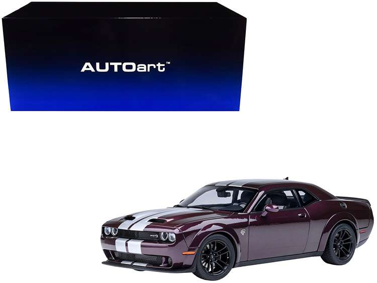 AUTOart 71762 2022 Dodge Challenger SRT Jailbreak 1:18 Hellraisin / Purple