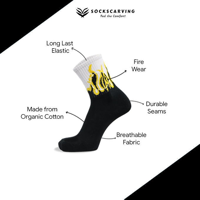 FIRE EDITION – USA’s Most Trending Socks | Limited Hours Deal - 65% OFF