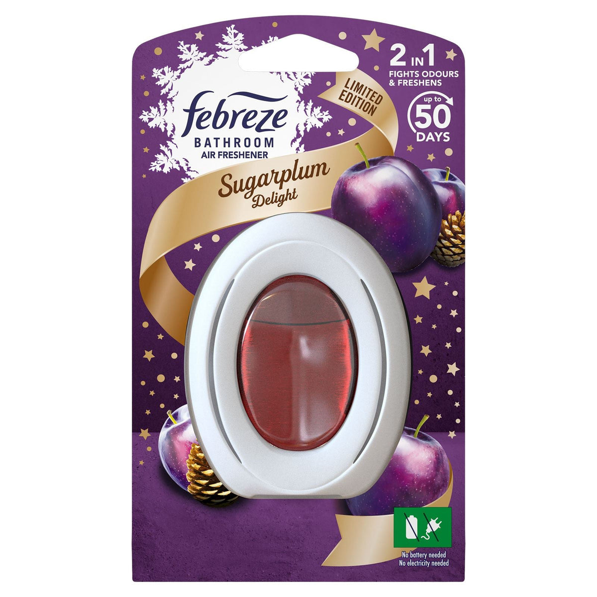 Febreze Bathroom Air Freshener Sugarplum Delight 7.5ml