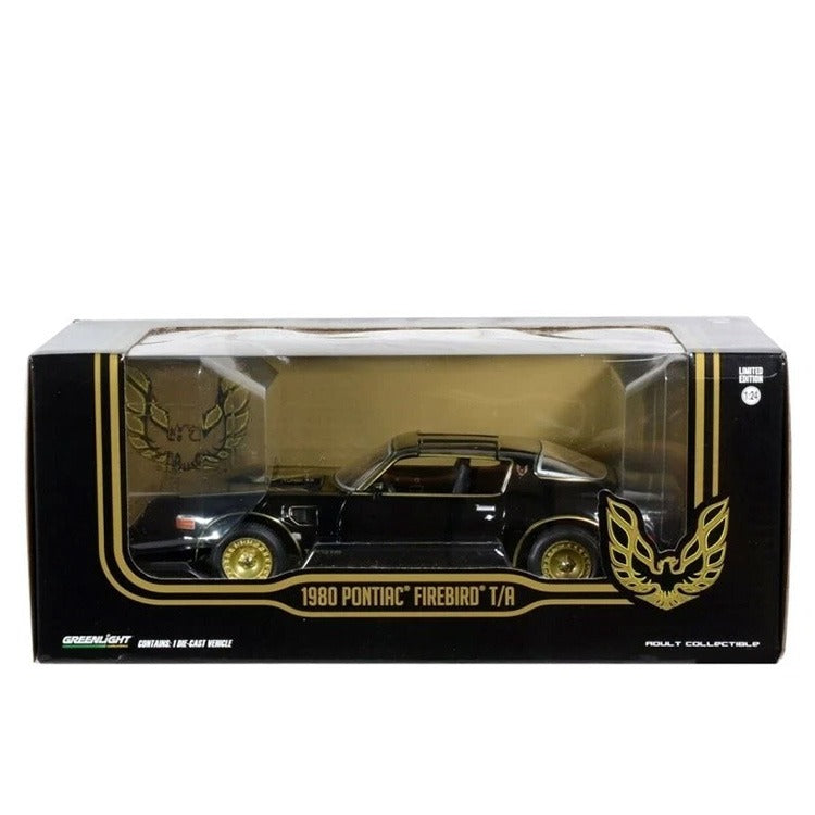 Greenlight 84037 1980 Pontiac Firebird Trans Am T-Top 1:24 Black