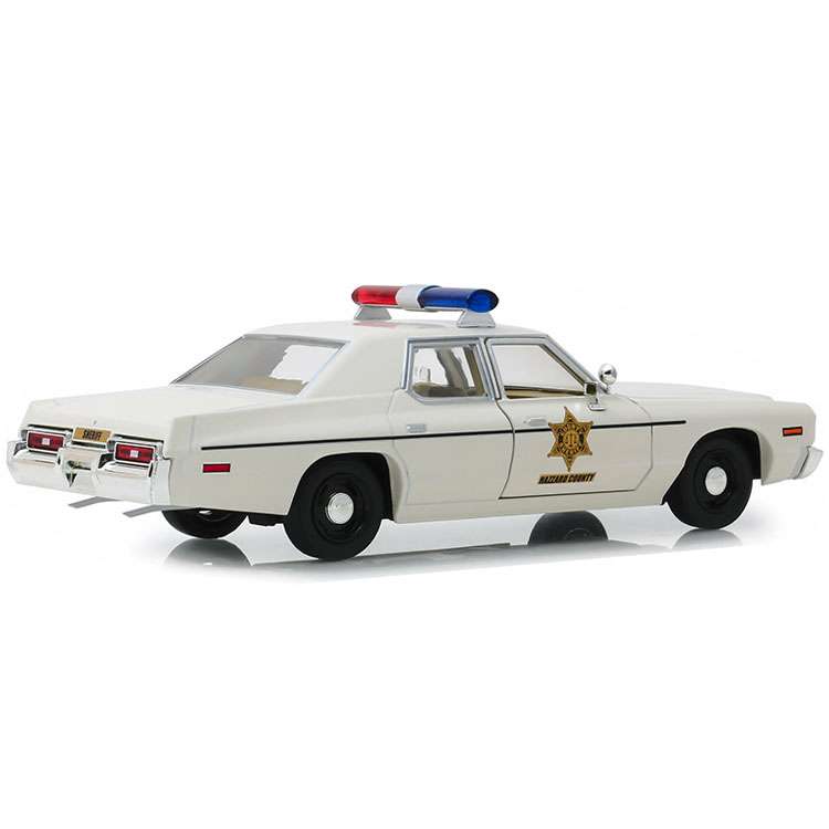 Greenlight 84094 1975 Dodge Monaco Hazzard County Sheriff 1:24 Cream