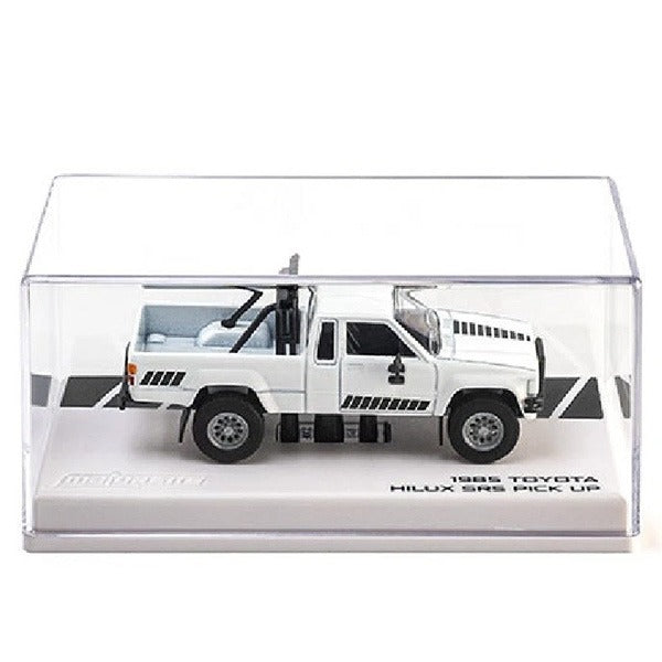Majorette 8505001022 Collector Series Wave 4 2026 1985 Toyota Hilux SR5 4×4 1:64 White