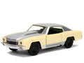 Jada 99516 Fast & Furious 1971 Chevrolet Monte Carlo 1:64 Yellow / Grey