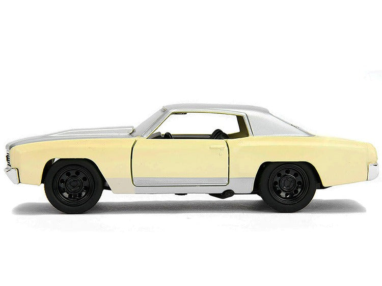Jada 99516 Fast & Furious 1971 Chevrolet Monte Carlo 1:64 Yellow / Grey