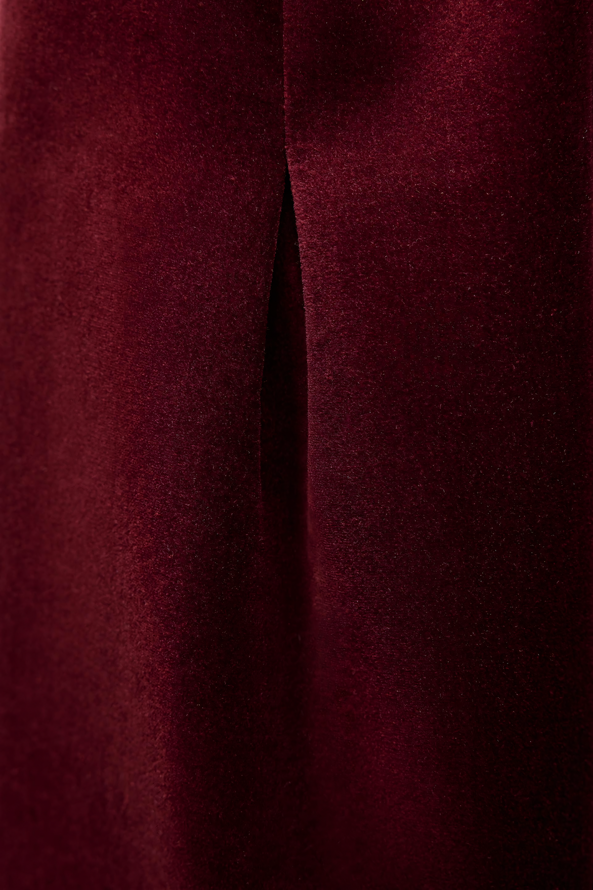 SHORT VELVET V-Neck DRESS