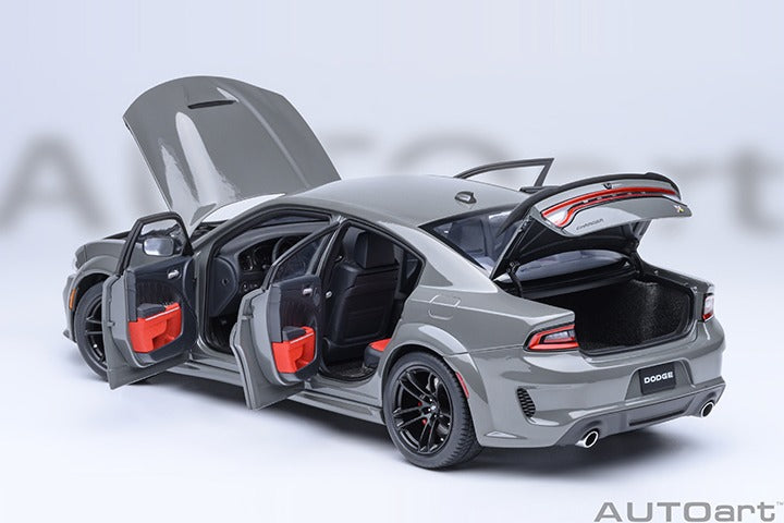 AUTOart 71756 Dodge Charger Scat Pack Widebody 1:18 Destroyer Grey