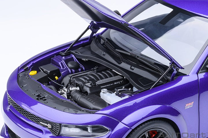 AUTOart 71757 Dodge Charger Scat Pack Widebody 1:18 Plum Crazy Purple