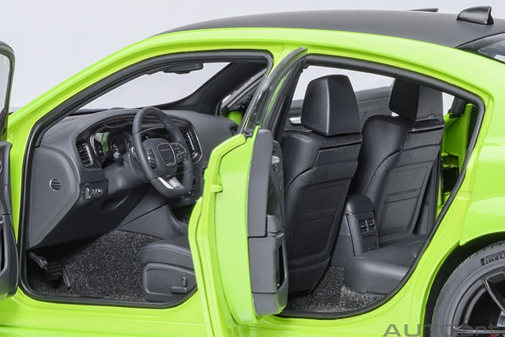 AUTOart 71758 Dodge Charger Scat Pack Widebody 1:18 Sublime Lime Green