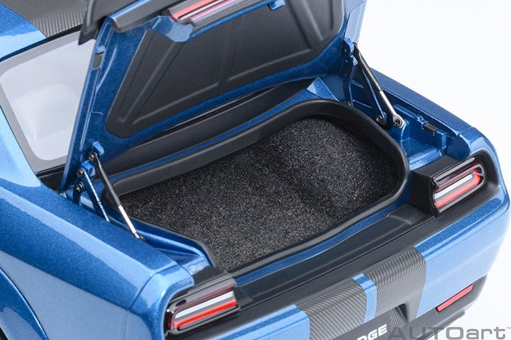 AUTOart 71767 2023 Dodge Challenger SRT Super Stock 1:18 Frostbite / Blue