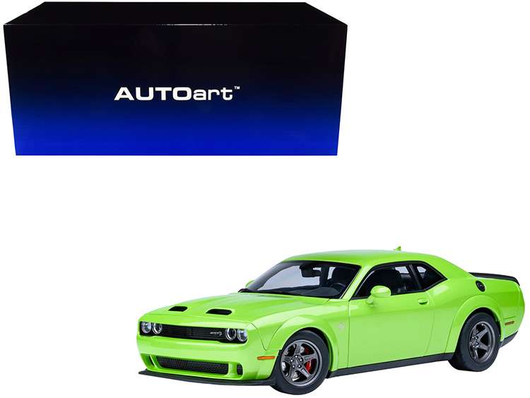 AUTOart 71769 2023 Dodge Challenger SRT Super Stock 1:18 Sublime / Green