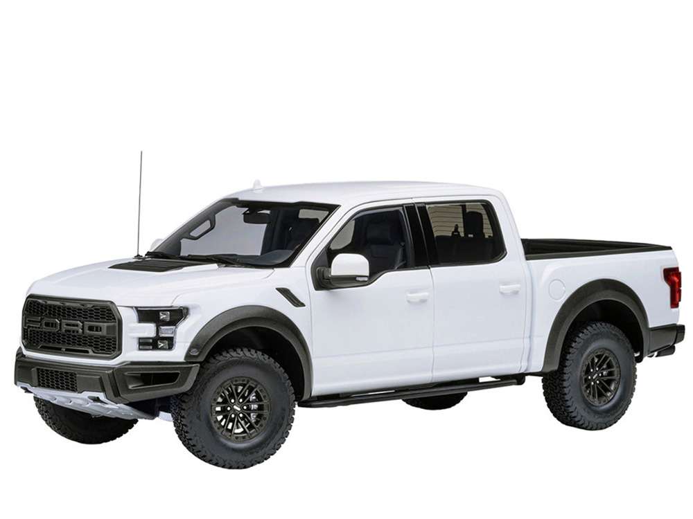 AUTOart 72946 2019 Ford F-150 Raptor Supercrew Pick Up Truck 1:18 Oxford White