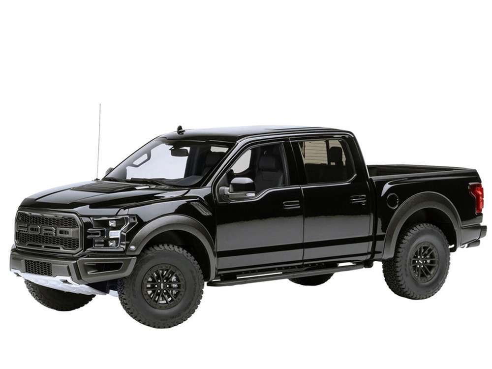 AUTOart 72947 2019 Ford F-150 Raptor Supercrew Pick Up Truck 1:18 Agate Black