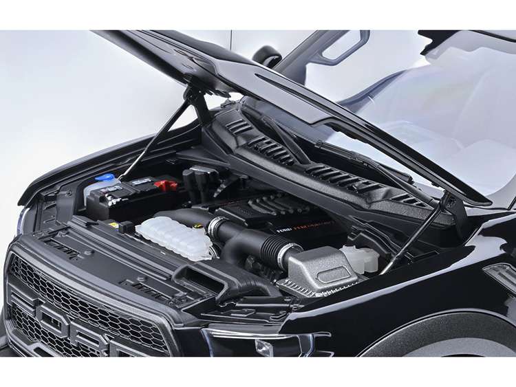 AUTOart 72947 2019 Ford F-150 Raptor Supercrew Pick Up Truck 1:18 Agate Black