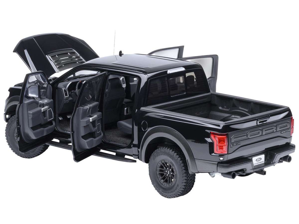 AUTOart 72947 2019 Ford F-150 Raptor Supercrew Pick Up Truck 1:18 Agate Black