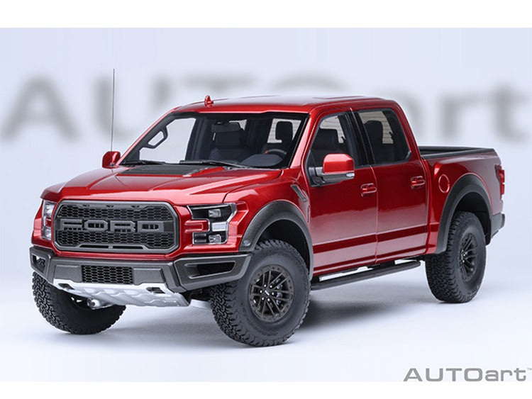 AUTOart 72948 2019 Ford F-150 Raptor Supercrew Pick Up Truck 1:18 Ruby Red