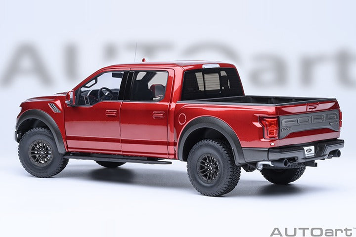 AUTOart 72948 2019 Ford F-150 Raptor Supercrew Pick Up Truck 1:18 Ruby Red