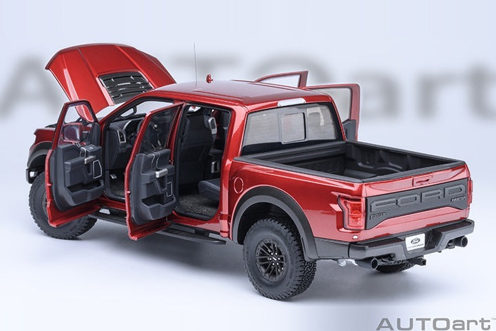 AUTOart 72948 2019 Ford F-150 Raptor Supercrew Pick Up Truck 1:18 Ruby Red
