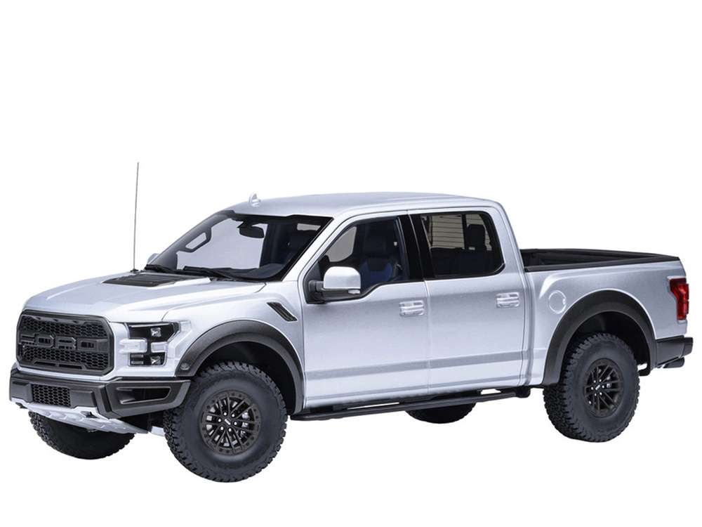 AUTOart 72950 2019 Ford F-150 Raptor Supercrew Pick Up Truck 1:18 Ingot Silver