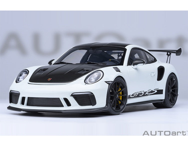 AUTOart 78176 Porsche 911 (991.2) GT3 RS Weissach Package 1:18 White