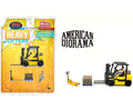 American Diorama AD-2431 Heavy Lifters Forklift Set