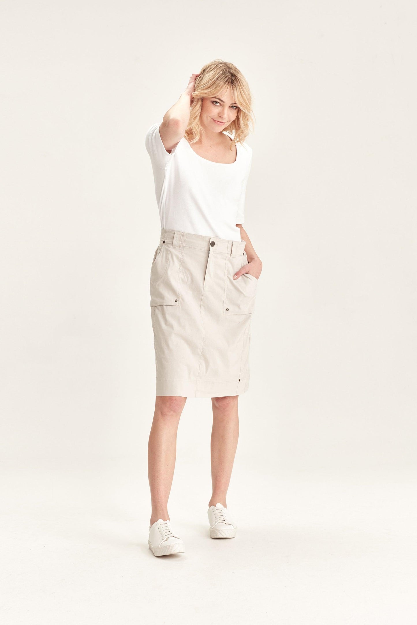 Acrobat Legion Skirt - Pumice