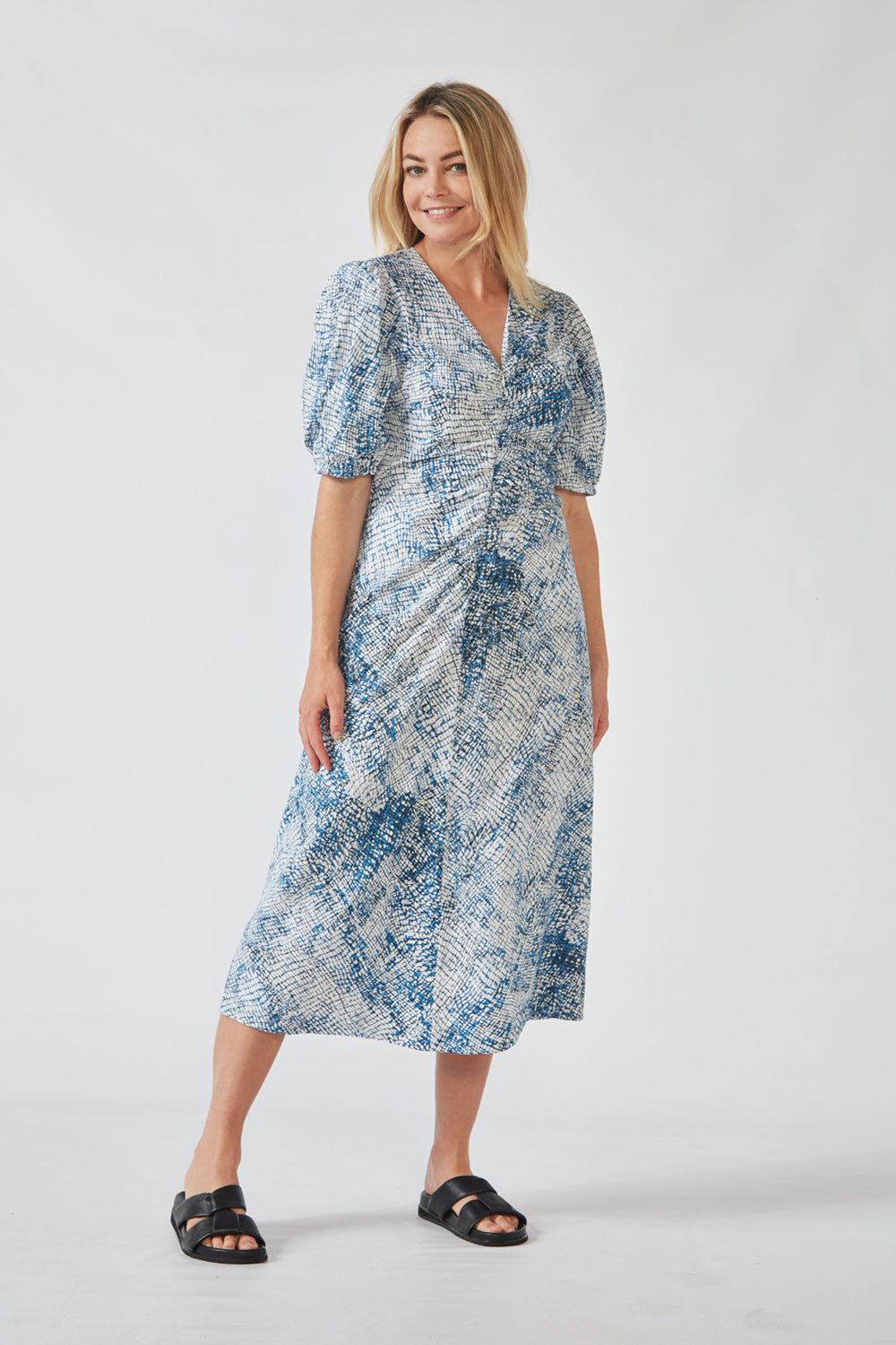 Acrobat Bay Jinx Dress - Ink Print