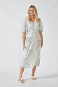 Acrobat Bay Jinx Dress - Pumice Print