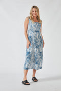 Acrobat Bay Mambo Dress - Ink Print