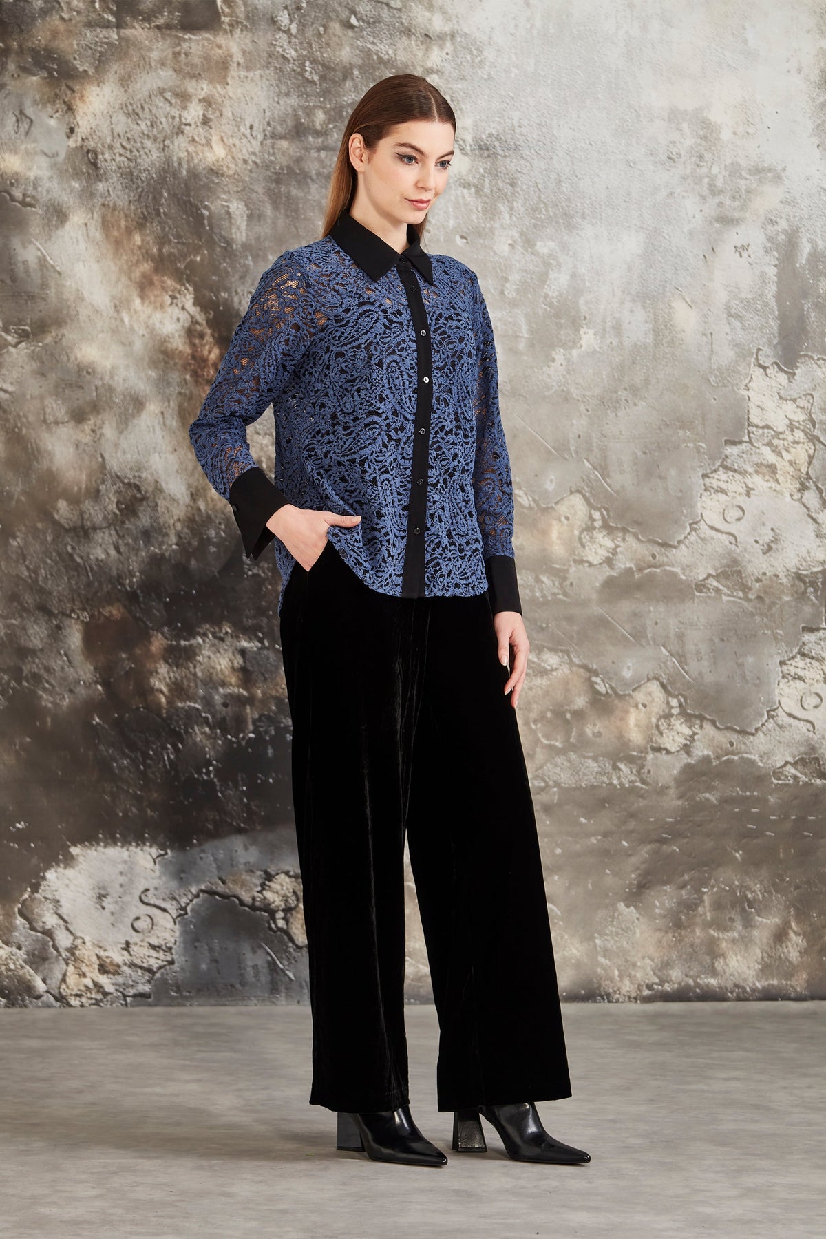 Glide - Allegra Shirt - Denim