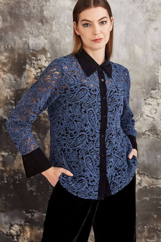 Glide - Allegra Shirt - Denim