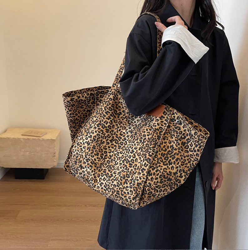 Bolso Oversize de Leopardo