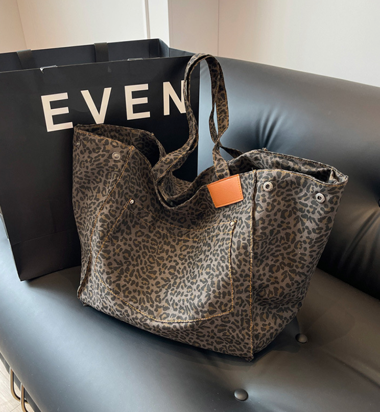 Bolso Oversize de Leopardo