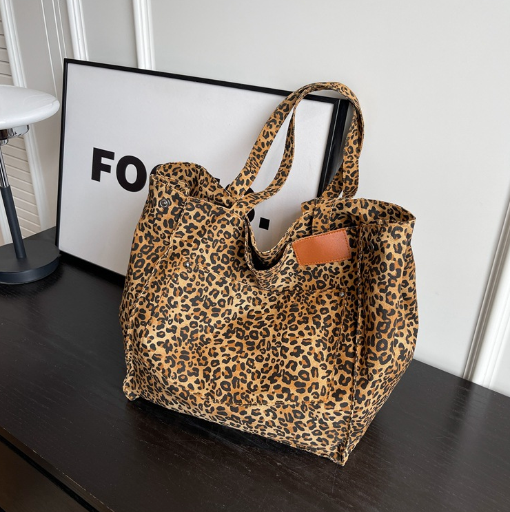 Bolso Oversize de Leopardo