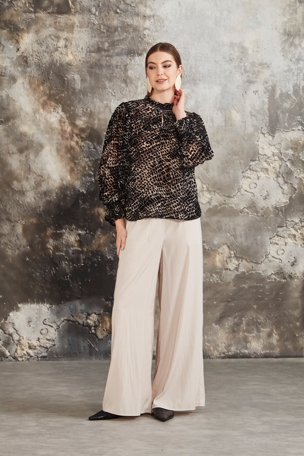 Glide - Carla Blouse - Black