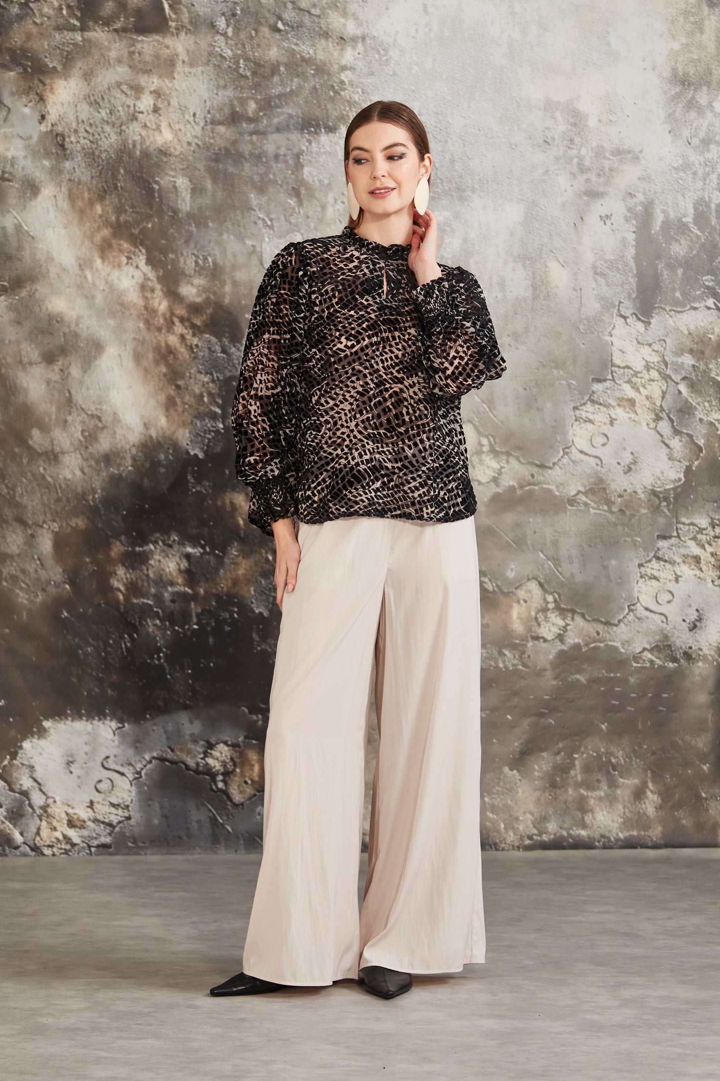 Glide - Carla Blouse - Black