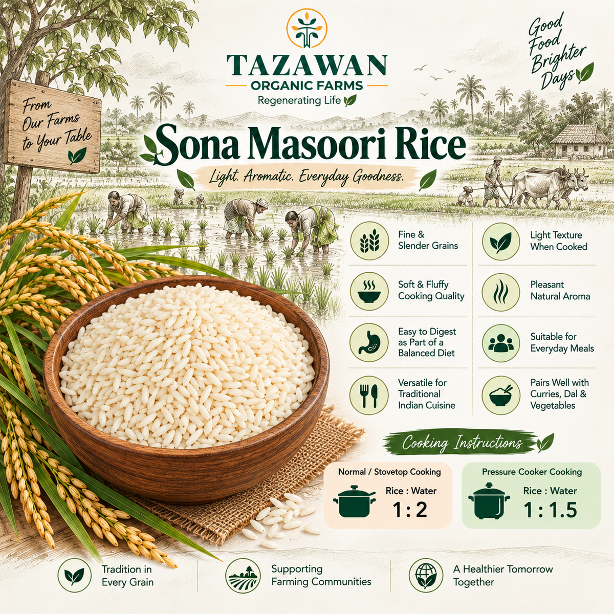 Sona Masoori Rice